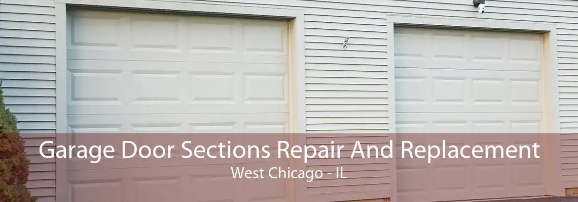 Garage Door Sections Repair And Replacement West Chicago - IL