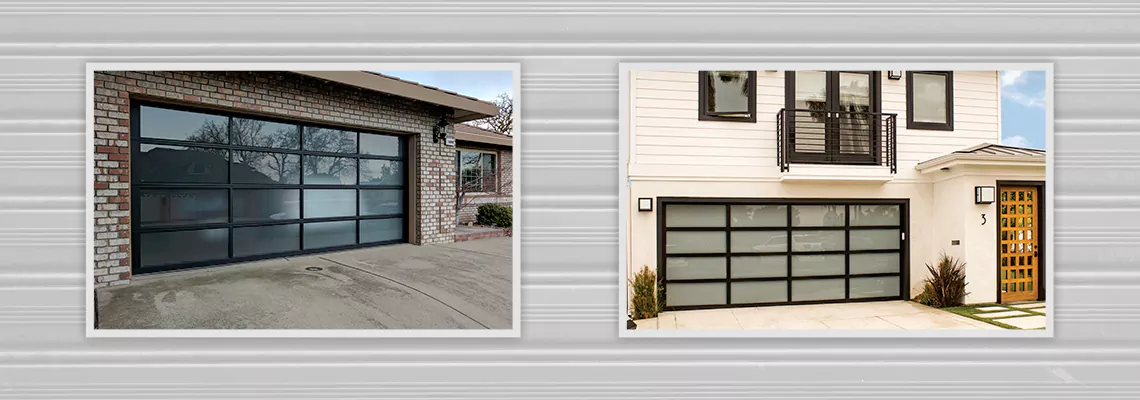 Glass Garage Doors Replacement in West Chicago, Illinois