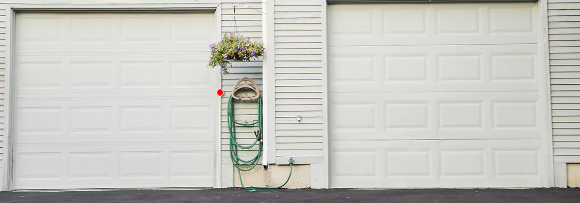 Sectional Garage Door Dropped Down Repair in West Chicago, Illinois