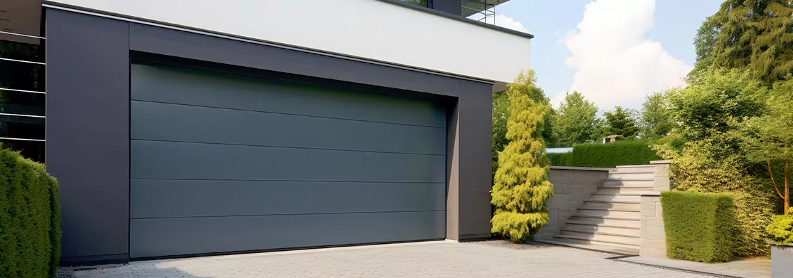 Modern Steel Garage Doors in West Chicago, Illinois